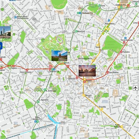 Citylife - Fiera - 100M M1 - Ac -Wi-Fi Milano Dış mekan fotoğraf